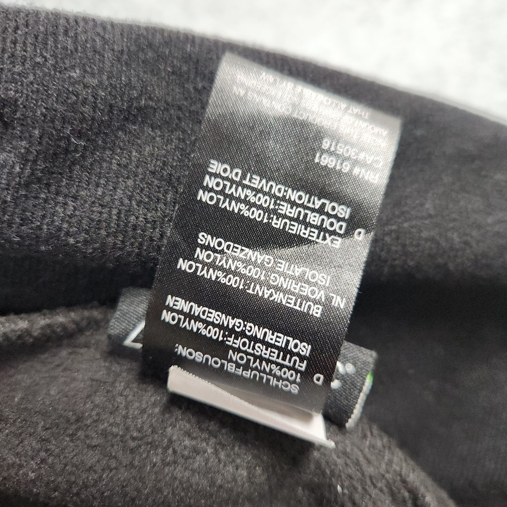 The North Face Jacket Womens Small Black Fleece Sunflower Print Denali Hooded - Picture 7 of 14
